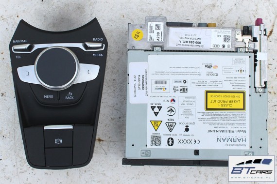 AUDI TT CZYTNIK MIB + PANEL MMI 8S0035021A 8S0919614A TOUCHPAD gałka z touchpadem sterowanie 8S0035021R 8S0919614L 8S0035021A