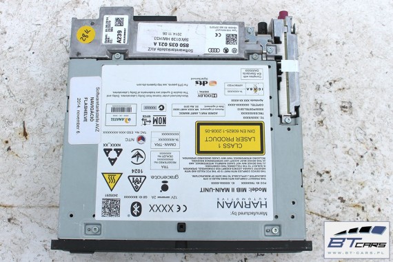 AUDI TT CZYTNIK MIB + PANEL MMI 8S0035021A 8S0919614A TOUCHPAD gałka z touchpadem sterowanie 8S0035021R 8S0919614L 8S0035021A