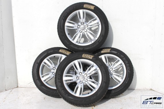 AUDI Q3 FELGI FELGI 17 cali 8U0601025E KOŁA OPONY ZIMA felga 6,5J*17H2 ET33  opona Dunlop SP Winter Sport 3D 215/60 96H zimowe