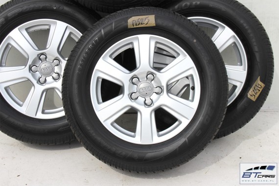 AUDI Q5 FELGI 17 OPONY ZIMOWE KOŁA 8R0601025S felga 7J*17H2 ET33 opona ZIMA Dunlop SP Winter Sport 3D 235/65/17 104H 8R, 80A