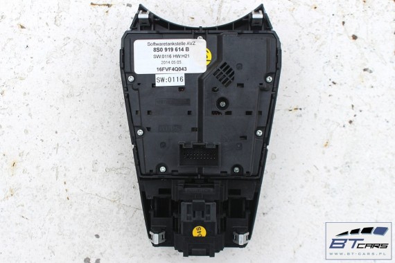 AUDI TT CZYTNIK + PANEL MMI 8S0035049 8S0919614B TOUCHPAD gałka z touchpadem sterowanie 8S0035049 8S0919614B 8S0919614 8S0035049