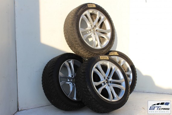 AUDI Q7 FELGI 20 cali 4H0601025BL KOŁA OPONY ZIMOWE felga 9J*20H2 ET37 opona ZIMA Dunlop Grandtrek WT M3 275/45/20 110V 4M