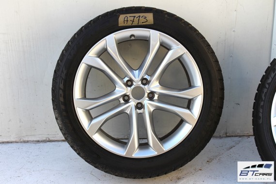 AUDI Q7 FELGI 20 cali 4H0601025BL KOŁA OPONY ZIMOWE felga 9J*20H2 ET37 opona ZIMA Dunlop Grandtrek WT M3 275/45/20 110V 4M