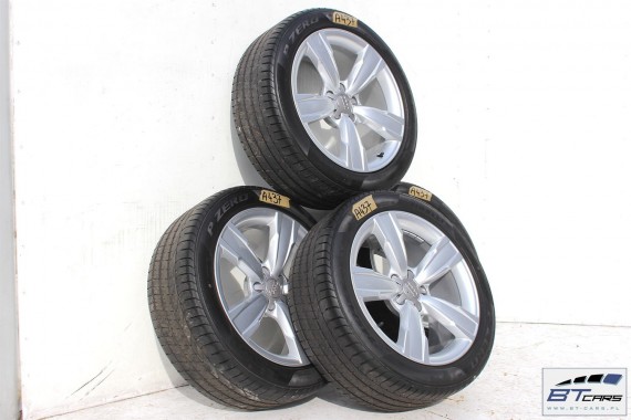 AUDI A4 A5 FELGI 18 cali OPONY LATO KOŁA felga 8K0601025BM 8J*18H2 ET26 opona Pirelli P Zero 245/45/18 96Y 8K, 8W, 8T