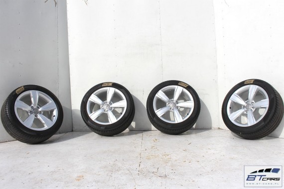 AUDI A4 A5 FELGI 18 cali OPONY LATO KOŁA felga 8K0601025BM 8J*18H2 ET26 opona Pirelli P Zero 245/45/18 96Y 8K, 8W, 8T