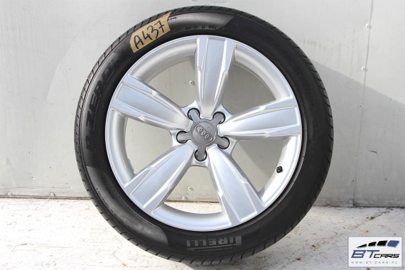 AUDI A4 A5 FELGI 18 cali OPONY LATO KOŁA felga 8K0601025BM 8J*18H2 ET26 opona Pirelli P Zero 245/45/18 96Y 8K, 8W, 8T