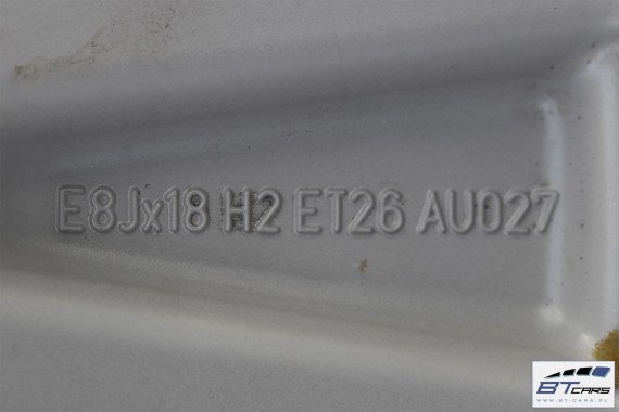 AUDI A4 A5 FELGI 18 cali OPONY LATO KOŁA felga 8K0601025BM 8J*18H2 ET26 opona Pirelli P Zero 245/45/18 96Y 8K, 8W, 8T