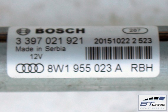 AUDI A4 MECHANIZM WYCIERACZEK 8W1955119 silniczek 8W1955023 8W1 955 119 8W1955023A 8W1 955 023 8W1955023B podstawa 8W 8W1955119