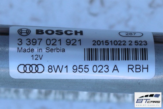 AUDI A4 MECHANIZM WYCIERACZEK 8W1955119 silniczek 8W1955023 8W1 955 119 8W1955023A 8W1 955 023 8W1955023B podstawa 8W 8W1955119