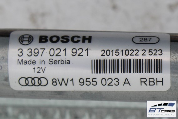 AUDI A4 MECHANIZM WYCIERACZEK 8W1955119 silniczek 8W1955023 8W1 955 119 8W1955023A 8W1 955 023 8W1955023B podstawa 8W 8W1955119