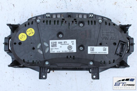 VW GOLF 7 VII ZEGARY LICZNIKI BENZYNA 5G0 920 871 5G0920871 ZEGAR LICZNIK BENZYNOWY WYŚWIETLACZ WIELOFUNKCYJNY COLOUR 5G , 5Q