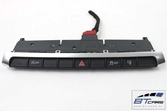 AUDI A3 PANEL PRZYCISKI PRZYCISK ŚWIATEŁ AWARYJNYCH 8V0925301CD NV6 - czarny 8V0 925 301 CD  8V 2013-