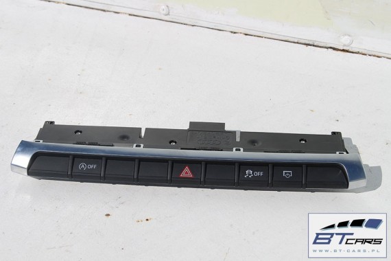 AUDI A3 PANEL PRZYCISKI PRZYCISK ŚWIATEŁ AWARYJNYCH 8V0925301CD NV6 - czarny 8V0 925 301 CD  8V 2013-