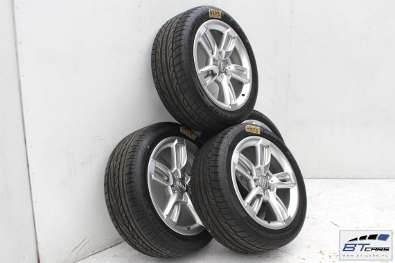 AUDI A6 FELGI 18 OPONY LATO KOŁA felga 4F0601025BB 8J*18H2 ET38 opona Goodyear Excellence , Dunlop SP Sport Maxx 245/45/18 100Y