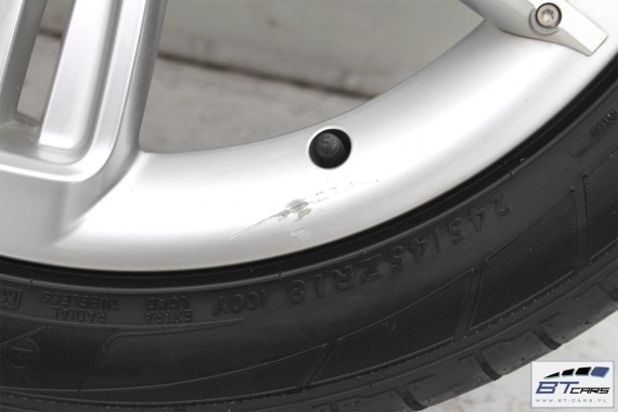 AUDI A6 FELGI 18 OPONY LATO KOŁA felga 4F0601025BB 8J*18H2 ET38 opona Goodyear Excellence , Dunlop SP Sport Maxx 245/45/18 100Y