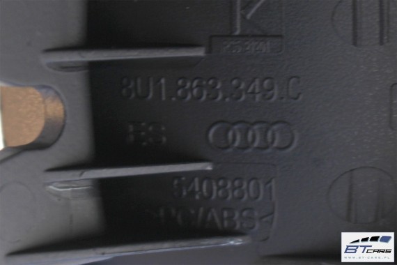 AUDI Q3 , Q3 FL PANEL PRZYCISK EPB ZAPALNICZKA 8U1863349C 8U1 863 349 C 8U PANEL Z PRZYCISKIEM I ZAPALNICZKĄ