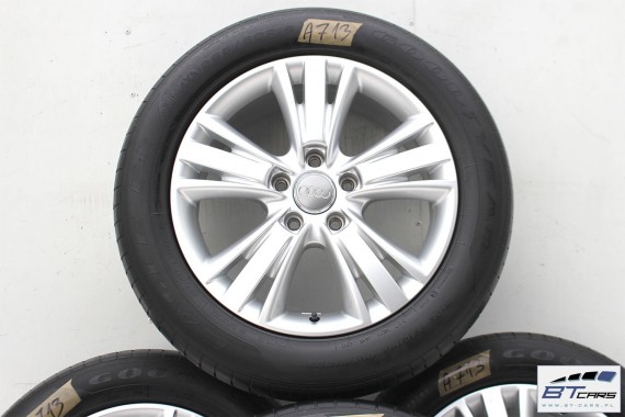 AUDI Q7 FELGI 19 4L0601025AA KOŁA + OPONY LETNIE LATO 4L 8,5J*19H2 ET62 5x112 Goodyear Eagle F1 265/50/19 4L0 601 025 AA