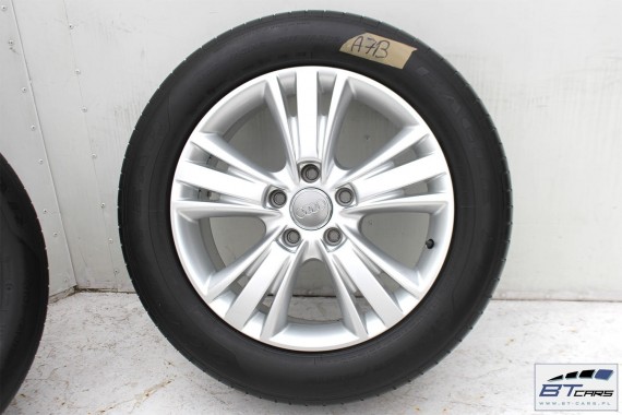 AUDI Q7 FELGI 19 4L0601025AA KOŁA + OPONY LETNIE LATO 4L 8,5J*19H2 ET62 5x112 Goodyear Eagle F1 265/50/19 4L0 601 025 AA