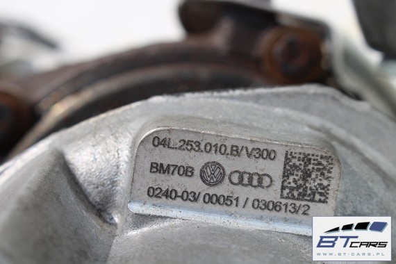 VW AUDI SEAT SKODA TURBINA TURBOSPRĘŻARKA 04L253010B 04L 253 010 B 2.0 TDi diesel 04L253020M