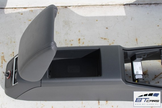 AUDI A3 TUNEL ŚRODKOWY + PODŁOKIETNIK 8V1863241A 8V0864283 8V1861690 8V1 863 241 A 8V RSI czarny 8V1863241A 8V0864283 8V1861690