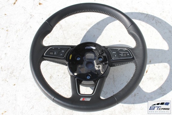 AUDI A3 FL Q2 KIEROWNICA SKÓRA MULTI 81A419091D 81A419091CJ 81A 419 091 D 81A419091CJ S-Line 81A419091D 81A419091CJ 81A419091