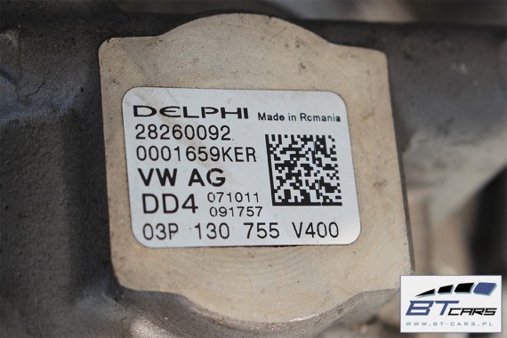 VW POLO POMPA PALIWA 03P130755 1.2 TDi CFWA CFW 6R wysokiego ciśnienia diesel 03P 130 755 SKODA SEAT Delphi