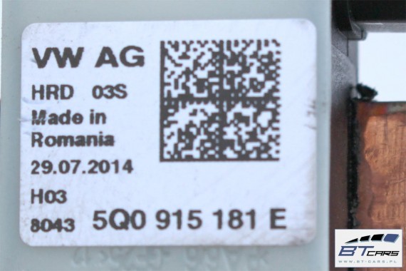 VW AUDI PRZEWÓD MASOWY KLEMA 5Q0915181E 5Q0915181G 5Q0 915 181 E 5Q0915181G AKUMULATORA Z KLEMĄ 5Q0915181F 5Q0915181H 5Q0915181