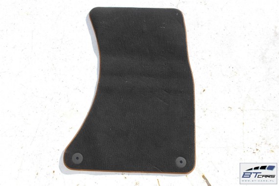 AUDI Q5 DYWANIKI PODŁOGI 8R1863691 8R0864450 wycieraczki 8R1 863 691 8R0864450 VMU czarny brąz koniakowy 8R1863691 8R1863691 8R