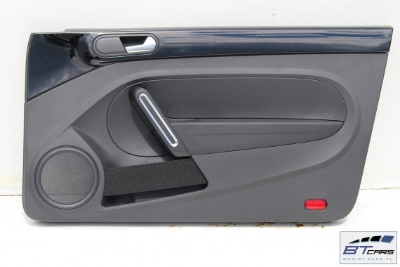 VW THE BEETLE BOCZKI DRZWIOWE BOCZEK TAPICERKA 5C 5C5867043 5C5867044 5C1867011 5C1867012 skóra czarne góra czarna 5C5 867 043