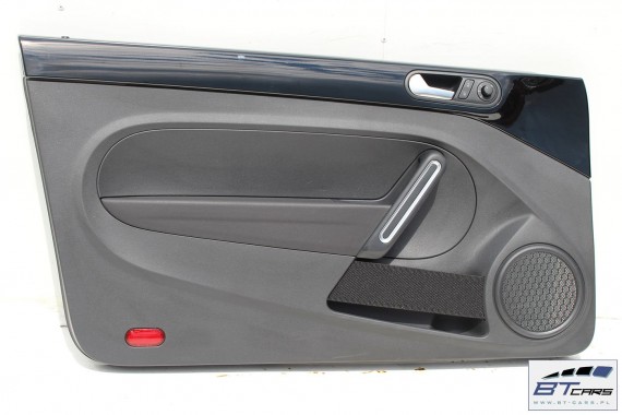 VW THE BEETLE BOCZKI DRZWIOWE BOCZEK TAPICERKA 5C 5C5867043 5C5867044 5C1867011 5C1867012 skóra czarne góra czarna 5C5 867 043