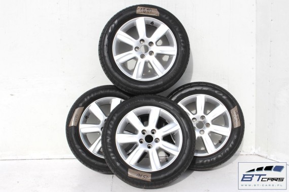 VW POLO FELGI 15 cali OPONY LETNIE KOŁA felga 6R0601025D 6J*15H2 ET40 opona LATO Dunlop SP Sport 01 185/60/15 84H 6R, 6C