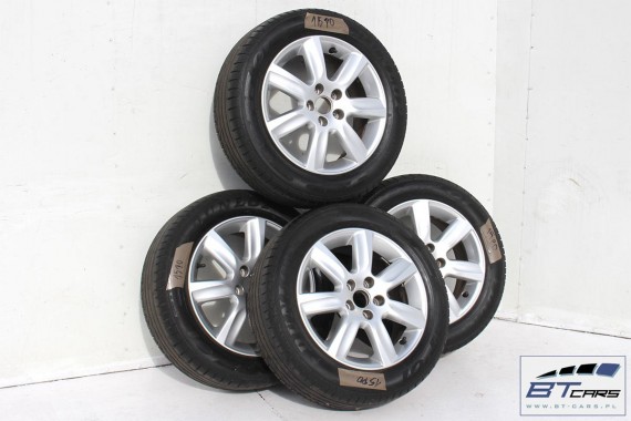 VW POLO FELGI 15 cali OPONY LETNIE KOŁA felga 6R0601025D 6J*15H2 ET40 opona LATO Dunlop SP Sport 01 185/60/15 84H 6R, 6C