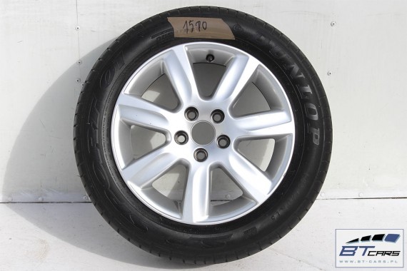 VW POLO FELGI 15 cali OPONY LETNIE KOŁA felga 6R0601025D 6J*15H2 ET40 opona LATO Dunlop SP Sport 01 185/60/15 84H 6R, 6C