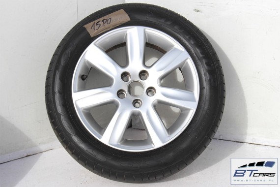 VW POLO FELGI 15 cali OPONY LETNIE KOŁA felga 6R0601025D 6J*15H2 ET40 opona LATO Dunlop SP Sport 01 185/60/15 84H 6R, 6C