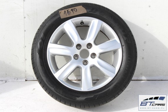 VW POLO FELGI 15 cali OPONY LETNIE KOŁA felga 6R0601025D 6J*15H2 ET40 opona LATO Dunlop SP Sport 01 185/60/15 84H 6R, 6C