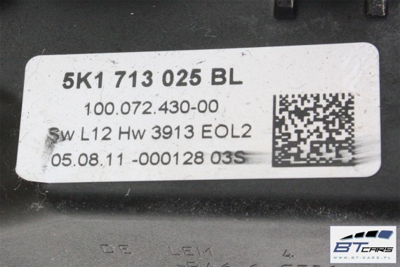 VW THE BEETLE JETTA WYBIERAK 5K1713025BL 5K0713263A SKRZYNI 5K1 713 025 BL AC CT 5K1713025AC 5K1713025CT lewarek dźwignia