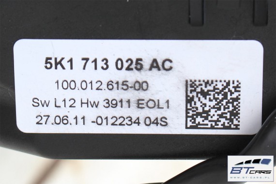 VW THE BEETLE JETTA WYBIERAK SKRZYNI 5K1713025AC 5K1713025BL 5K1713025CT lewarek dźwignia 5K1713025AC 5K1713025BL 5K1713025CT