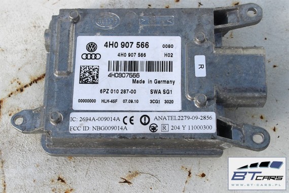 AUDI A8 STEROWNIK 4H0907566 4H0907568 MODUŁ SIDE ASSIST ASYSTENTA ZMIANY PASA RUCHU 4H0 907 566 4H0907568 4H 4H0907566 4H0907568