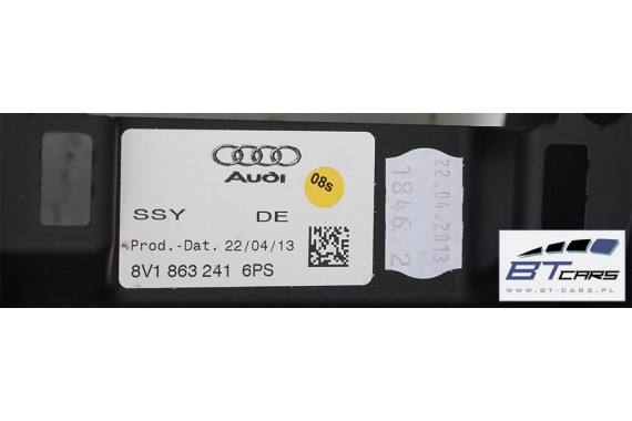 AUDI A3 TUNEL ŚRODKOWY 8V1863241 6PS - czarny 8V1 863 241 8V1863241 8V 8V1863241J 6PS czarny soul 8V1863241 8V1863241J 8V1863241
