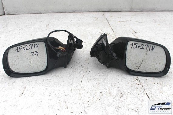 AUDI Q5 LUSTERKO DRZWI PRAWE 15+2pin LZ9Y 8R zewnętrzne pinów kabli przewodów 17pin 8R1857410L 8R1 857 410 8R1857410E 8R1857410L