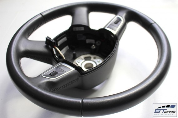AUDI A4 A5 Q5 KIEROWNICA SKÓRA 8R0419091C 8K 8R0 419 091 C WUN - czarny 8R0419091C 8R0419091C 8R0419091C 8R0419091C 8R0419091C