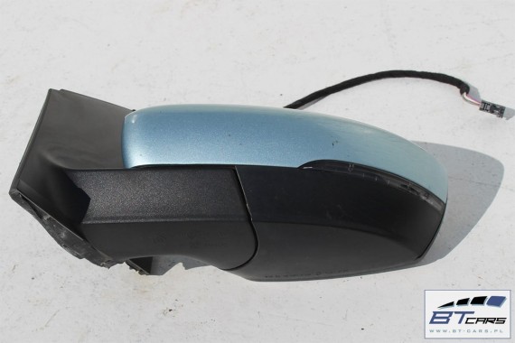 VW POLO LUSTERKO DRZWI LEWE zewnetrzne 6 PIN / LD5M / 6R 6C 6 kabli przewodów 6pin
