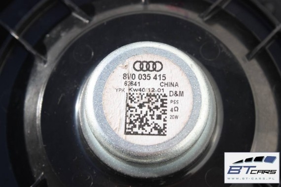 AUDI A3 SEDAN SPORTBACK GŁOŚNIKI ZESTAW KOMPLET 8V0035399 8V4035411 8V0035415 8V0 035 399 8V4 035 411 8V0 035 415 GŁOŚNIK