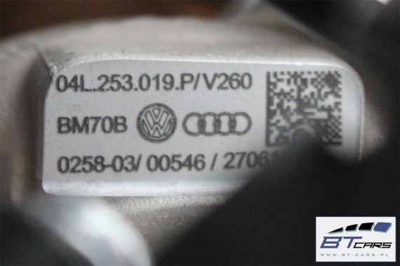 VW AUDI SEAT SKODA TURBINA TURBOSPRĘŻARKA 04L253019P 04L 253 019 P 2.0 TDi diesel 04L253020P 04L 2530 020 P v260