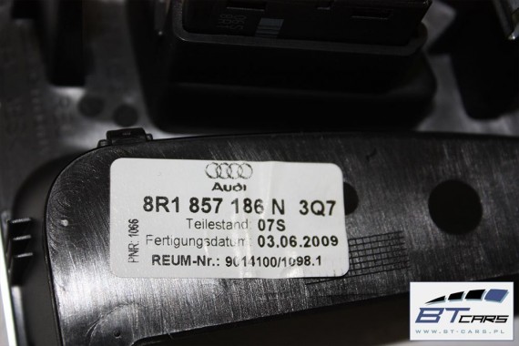 AUDI Q5 RAMKA NAWIGACJI KONSOLI 3G 8R1857186N 8R1 857 186 N 8R