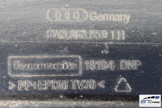 AUDI A5 SPORTBACK LISTWA PROGOWA 8W8853859 8W8853860 8W8 853 859 8W8853860 f5 zewnętrzna 8W8853855 8W8853856 8W8853859 8W8853860