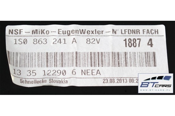 VW UP SKODA CITIGO MII TUNEL ŚRODKOWY 1S0863241A 1S0 863 241 A 12E863241A 12E863241 1S0863241A 1S0863241A 1S0863241A 1S0863241A