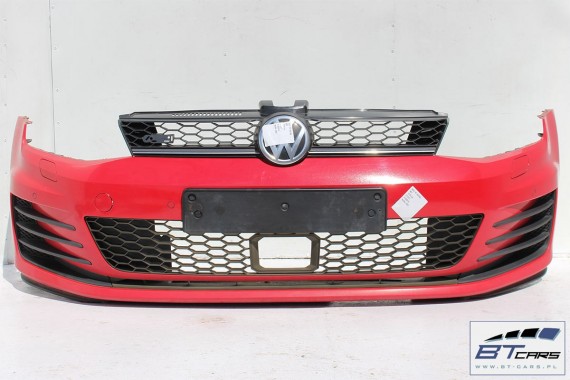 VW GOLF 7 VII PRZÓD maska błotniki zderzak pas przedni lampy wzmocnienie błotnik lampa GTD Kolor: LY3D czerwony tor 5G