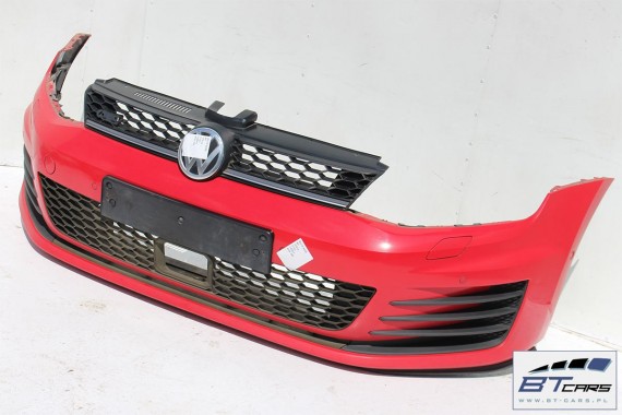 VW GOLF 7 VII PRZÓD maska błotniki zderzak pas przedni lampy wzmocnienie błotnik lampa GTD Kolor: LY3D czerwony tor 5G