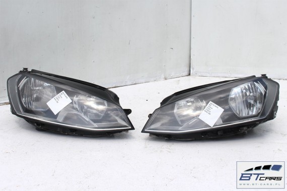 VW GOLF 7 VII PRZÓD maska błotniki zderzak pas przedni lampy wzmocnienie błotnik lampa GTD Kolor: LY3D czerwony tor 5G